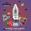 Buy bulk wholesale Crystal Pro Max Hayati Nic Salts 10ml - Box of 10 Blueberry Cherry Cranberry 20mg