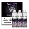 Buy bulk wholesale Venom Vapes 50/50 10ML Shortfill (Pack of 10) 3mg Black and Black