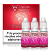 Buy bulk wholesale Venom Vapes 50/50 10ML Shortfill (Pack of 10) 3mg Berry Cocktail