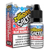 Buy bulk wholesale Zillions Nic Salt 10ml Pack of 5 Cherry & Blue